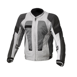 Diseño personalizado CE aprobado 500D Nylon Motobike Riding Jacket American Grey Reflective para ropa deportiva Prime Protection - Product Image 2