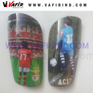 Profesional personalizar fibra de carbono y poliéster fútbol espinillera de Fútbol 2017 - Product Image 3