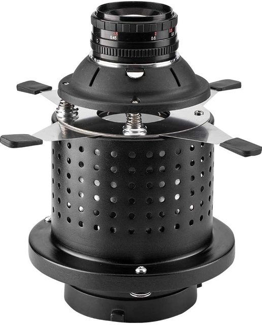 OT1 PRO Focalize Conical Bowens Snoot Photo Optical Snoot Shadow Lamp Light Background Shaped Beam Light for Photography