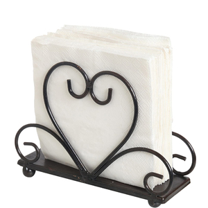 Porte-serviettes en métal et bois, porte-serviettes en or Rose et marron - Product Image 2
