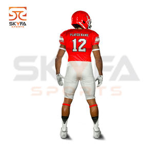 American Football Uniforms Made Of Polyester Sports Wears American Football Uniforms Sets for Sale - Product Image 2