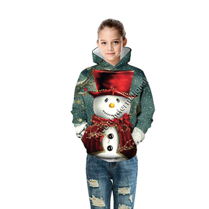 Custom Kids Winter Casual Eco-Friendly Fleece Quick Dry Breathable Regular Fit Sublimation Hoodie Custom Logo <b>Sweatshirt</b> - Product Image 2
