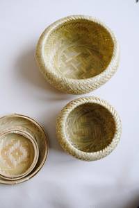 WHOLESALE LA LUNE NESTED BAMBOO <b>BASKET</b> SET WITH LIDS BAMBOO NESTING LIDDED <b>BASKET</b> SET <b>CHEAP</b> PRICE FAST DELIVERY - Product Image 5