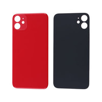 Verre arrière Elekworld version UE avec grande ouverture et autocollant pour iPhone 6 6S 7 8 Plus X XR XS 11 12 13 Pro Max