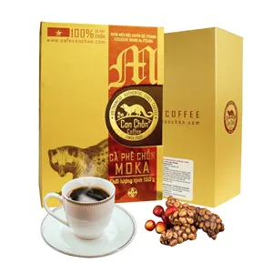 OEM, ODM, מותג פרטי "זבד קפה"-אותנטי מוקה קפה זבד (kopi luwak) -בינוני קלוי-קרקע קפה, HucaFood