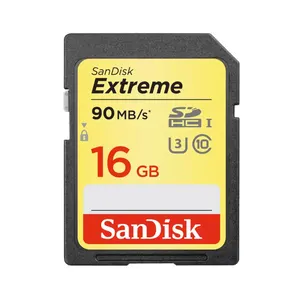 SDSDXNE-016G SD بطاقة الذاكرة U3 الدرجة 10 16GB R90W40