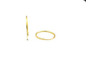 Boucles d'oreilles Bali en argent Sterling 925 et plaqué or, Design Unique, pour femmes - Product Image 5