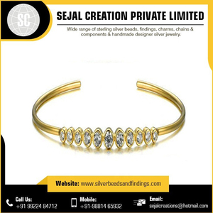 Nueva pulsera de plata esterlina 925 de moda para fiesta de regalo o boda - Product Image 3