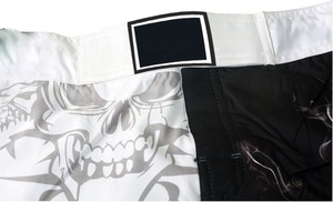 High Quality Breathable Quick Dry Durable Light Weight MMA Shorts 100% Polyester Martial Arts Wear Stretch Unisex S.A Sports - Product Image 2