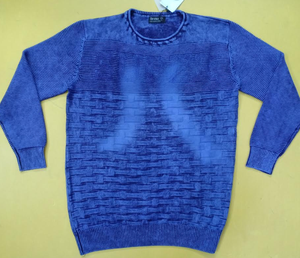 Bangladesh Stock Lots Branded Labels Mens Crew Neck Sweaters <b>Jumper</b> Slim Fit <b>Pullover</b> Long Sleeve Casual Cotton Anti-Wrinkle - Product Image 1