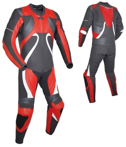 Costume en cuir Sexy pour femmes, vente en gros, ensemble de course de moto et d'automobiles, fabriqué au pakistan - Product Image 3