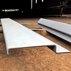 Poste de Esquina Trasera para Contenedor Seco Corten-A de 6 mm, Pieza de Repuesto, Tamaño GP 6x40x70x230x2400 mm, Marca PNP de Vietnam - Product Image 3