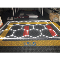 Lampe LED hexagonale à CRI élevé pour garage, éclairage d'atelier automobile, inspection automobile, detailing, lumière de travail LED
