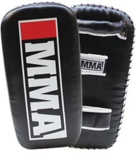 artificial leather <b>kick</b> pads in Pakistan Boxing Training <b>Kick</b> pads <b>Kick</b> Boxing Strike Curved Arm Pad - Product Image 1