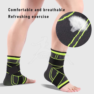 Wholesale <b>Ankle</b> <b>Support</b> Sleeve Relief Pain Sports Compression <b>Ankle</b> Brace Sleeve - Product Image 3