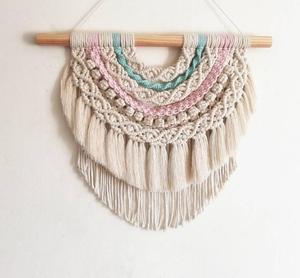 Elegante Tapiz de Macramé, Decoración de Pared de Macramé - Product Image 1