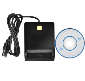 Lecteur de cartes SM externe USB 2.0 haute vitesse, fourni directement par l'usine, pour <span class=keywords><strong>ATM</strong></span>, CAC, <span class=keywords><strong>SIM</strong></span>, DNI, IC, ID, noir ABS, garantie 1 an - Product Image 6