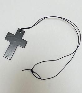 Shungite 돌/Schungit 펜던트 부적 "십자가" - Product Image 1