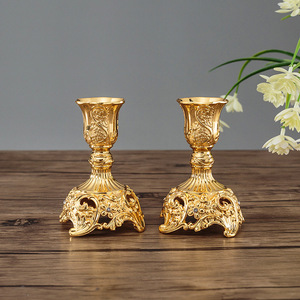 VINTAGE BRASS HIGH QUALITY <b>SMALL</b> <b>CANDLE</b> HOLDER By BRASSWORLD INDIA - Product Image 4