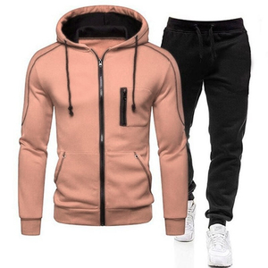 Survêtements personnalisés à capuche rétro vintage pour hommes Survêtement de sport élégant pour hommes Survêtement de qualité supérieure - Product Image 4