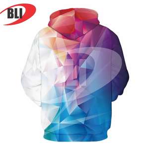 เสื้อฮู้ดแฟชั่นแบบสวมหัวสำหรับผู้ชายผ้าขนแกะโพลีเอสเตอร์ผ้าฝ้ายพิมพ์ลายซับลิเมชัน - Product Image 4