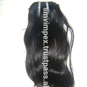100% Natural Colour Deep Wave <b>Real</b> Remy Indian Machine Made Raw <b>Hair</b> <b>Extensions</b> South Africa High Quality - Product Image 5