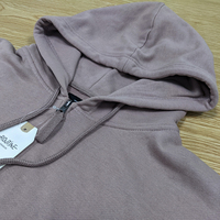Jaket Bertudung Desain Kustom Modis Musim Dingin Pria Berdiri Dewasa Mentah Rajutan Logo Kustom Cetak Poliester/Katun