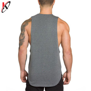 Venta al por mayor 2025 verano hombres llano moda hombres Casual Tank Top sin mangas cuello redondo Slim Chaleco de talla grande - Product Image 2