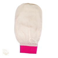 Guante Exfoliante Ovalado de TPE Turco, Totalmente Natural, para el Cuidado Corporal, con Logotipo Personalizado, Marca Privada, Banda de Goma Hammam Kesse, 18x25cm