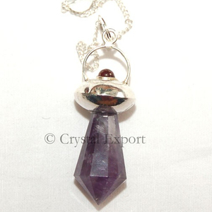 Wholesaler of Amethyst Healing Pendulums : Amethyst Healing Pendulums for Sale - Product Image 1