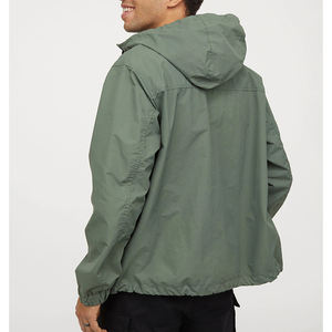 Chaquetas cortavientos con cremallera y cuello levantado de invierno para hombre de calidad superior designable con bolsillos Logotipo personalizado de bajo precio - Product Image 2