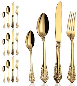 Ensemble de couverts en métal de qualité supérieure pour la restauration d'hôtel et de restaurant Design unique pour la cuisine, toutes tailles incluses-pour les cadeaux. - Product Image 4