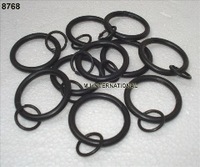 Anneau d'oeillet de rideau Durable et facile à installer anneau d'accessoires de rideau en laiton métallique