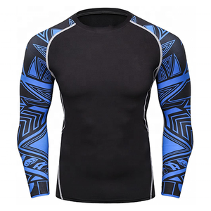 Custom Printed Short Sleeve Sun Protection Surfing Shirt Men Women Design Your Own Rash Guard - Product Image 1