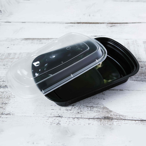 High Quality Premium Black <b>Plastic</b> Fast <b>Food</b> <b>Container</b> With Air Tight Lid Ready to Export From Vietnam - Product Image 6
