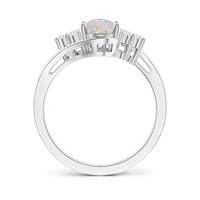 Anillo de Plata de Ley 925 con piedra de ópalo etíope de fuego Natural, joyería para mujer, tienda, venta al por mayor, anillos genuinos en oferta Alibaba