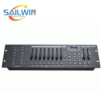 Console DMX512 Sailwin pour éclairage de scène, 192 canaux DMX pour projecteurs LED de scène, éclairage de scène mobile à faisceau
