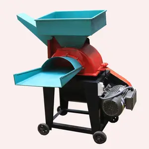 2020 Chaff Cutter Machine from Vietnam Mini for Grinding Cutting Power 3.0KW 220V Farms,feed Processing Steel 6 Months Provided