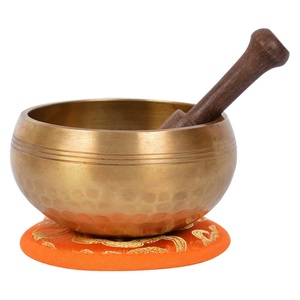 Cuenco tibetano hecho a mano para cantar, cojín de mazo, cuenco de sonido, cuenco para cantar de bronce de resonancia - Product Image 6