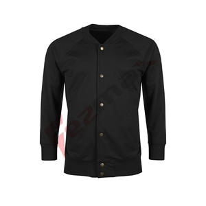 Men's <b>Winter</b> Varsity <b>Jacket</b> Woolen Fabric Plus Size Breathable Quick Dry Eco-Friendly Reversible Fleece Lining Petal Sleeves - Product Image 6