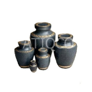 Urna Funeraria de Latón Atiqco Black Elegance para Cenizas Humanas, Hecha a Mano con Precisión, Modelo para Adultos, Suministros Funerarios al por Mayor - Product Image 3
