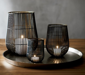 Nuevo soporte votivo de Metal vela de Metal hecha a mano nuevo estilo votivo para iluminación y decoración soporte votivo en precio al por mayor - Product Image 2