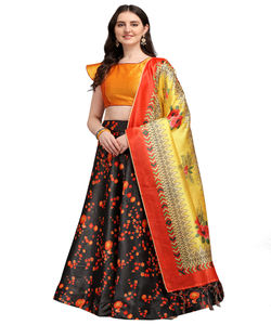 La mayoría de la llegada y la tendencia bordada trabajo hecho a mano Lehenga Choli con blusa ropa tradicional personalizada venta al por mayor ApparelGarment - Product Image 5