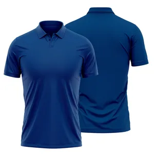 Mavi pamuk tshirt özel erkek Golf dri Fit Polo gömlekler erkek t-shirt Polo t shirt nakış logosu ile hindistan
