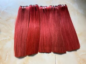 Cabello crudo vietnamita de color rojo a la moda, cabello de calidad superior a precio al por mayor de grado 12A - Product Image 4