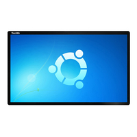 Pantalla táctil Full HD de 43 pulgadas, todo en uno, PC con ddr3, 4gb, Win7, para guía de centro comercial