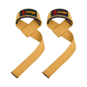 Fabrication de produits haut de gamme, bracelets de levage de poids personnalisés en coton, sangles de levage en coton OEM de qualité bon marché - Product Image 2