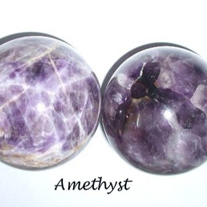 Mejor valor de las esferas de amatista: Esferas de amatista a la venta piedra de Reiki curativa decoración del hogar - Product Image 1