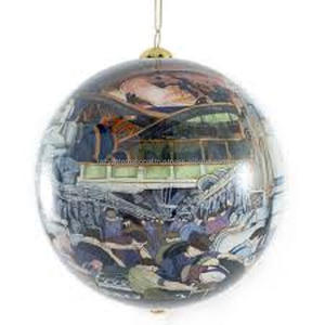 Décorations de boules de Noël élégantes et colorées Accent de vacances festif - Product Image 4