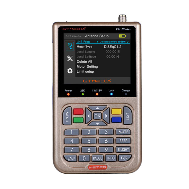 GT медиа Finder 3,5 дюймов ЖК-экран DVB-S2 Цифровой спутниковый Finder метр